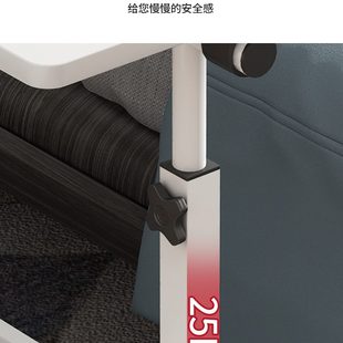 简易电脑桌卧室床上书桌简约移动升降学习床边桌家用折叠小桌子