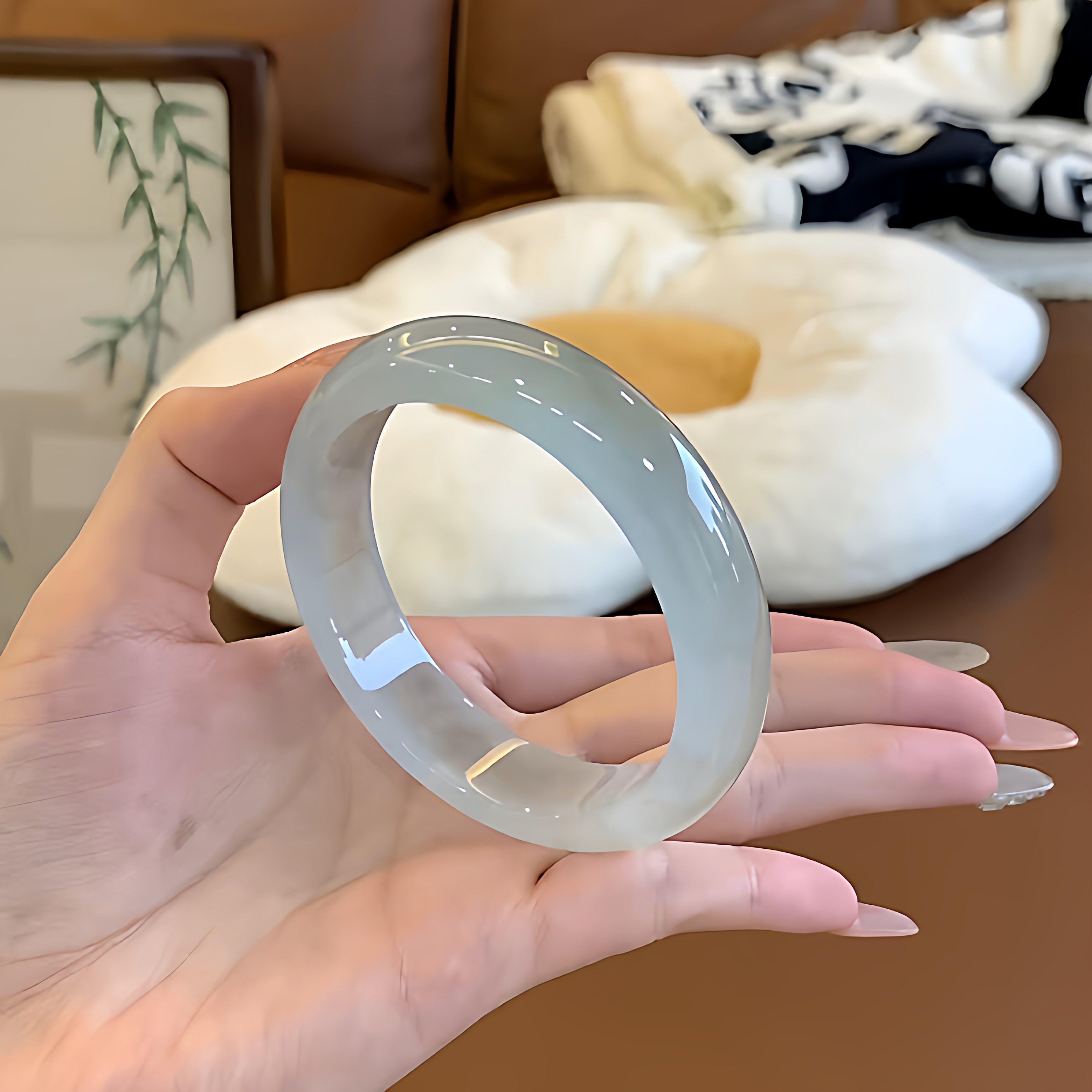 【6961人抢购中】"缟羽”玉手镯