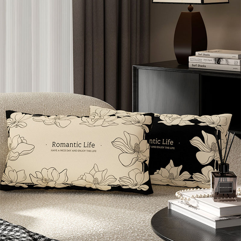 客厅沙发抱枕法式高级感抱枕套卧室床头靠枕午睡枕趴睡枕靠背垫