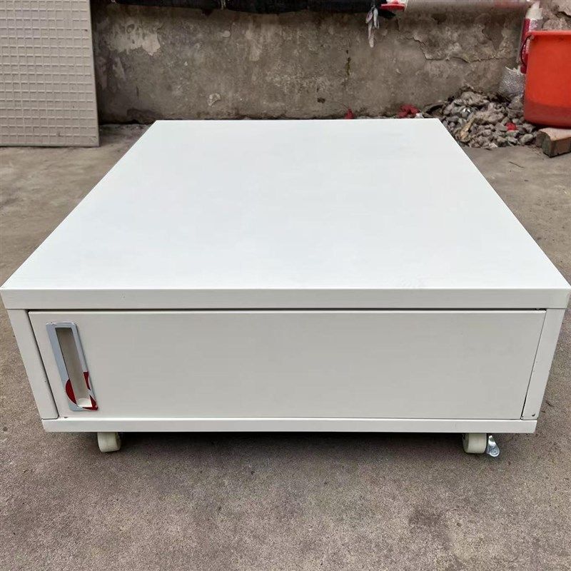 办公区打印机工作柜复印机工作台铁皮柜移动底座简约底台低价处理