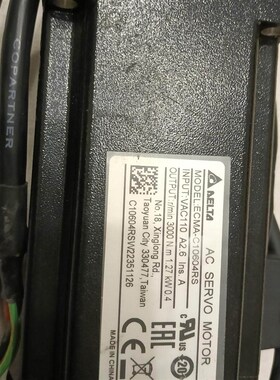 台达电机ECMA-C10604RS. 400W