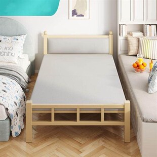 可收缩折叠床双人折叠床加厚加粗加固拆折叠床一米简便折叠床