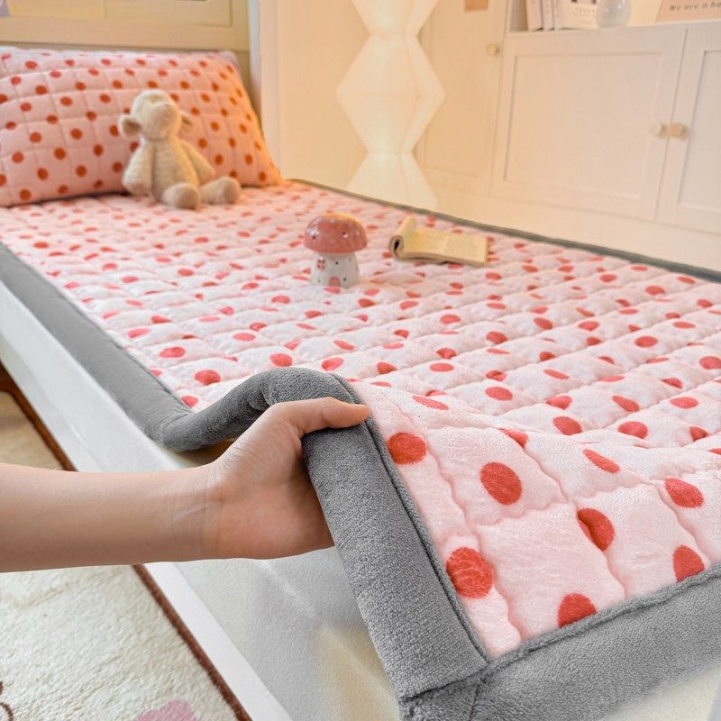 加厚床单冬季加绒床盖法兰绒毛毯学生宿舍被单人床垫三件套,床上用品,床单,淘宝优惠券,粉丝福利购,淘宝优惠卷