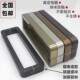 加厚新款 圆角防撞玻璃门拉手木门咖啡香槟金白色无指纹推拉门把手