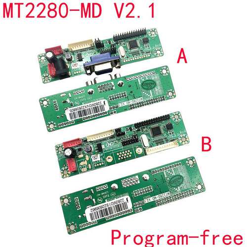 新款MT6820-MD液晶万能免驱动主板23种跳线免写程序MT561-MD驱动