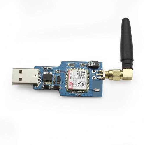 USB转GSM 串口GPRS SIM800C 模块 带蓝牙 电脑控制打电话
