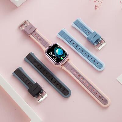 适用gionee金立yogo3/5s/6s/6pro/7/9/13s17儿童电话手表硅胶表带