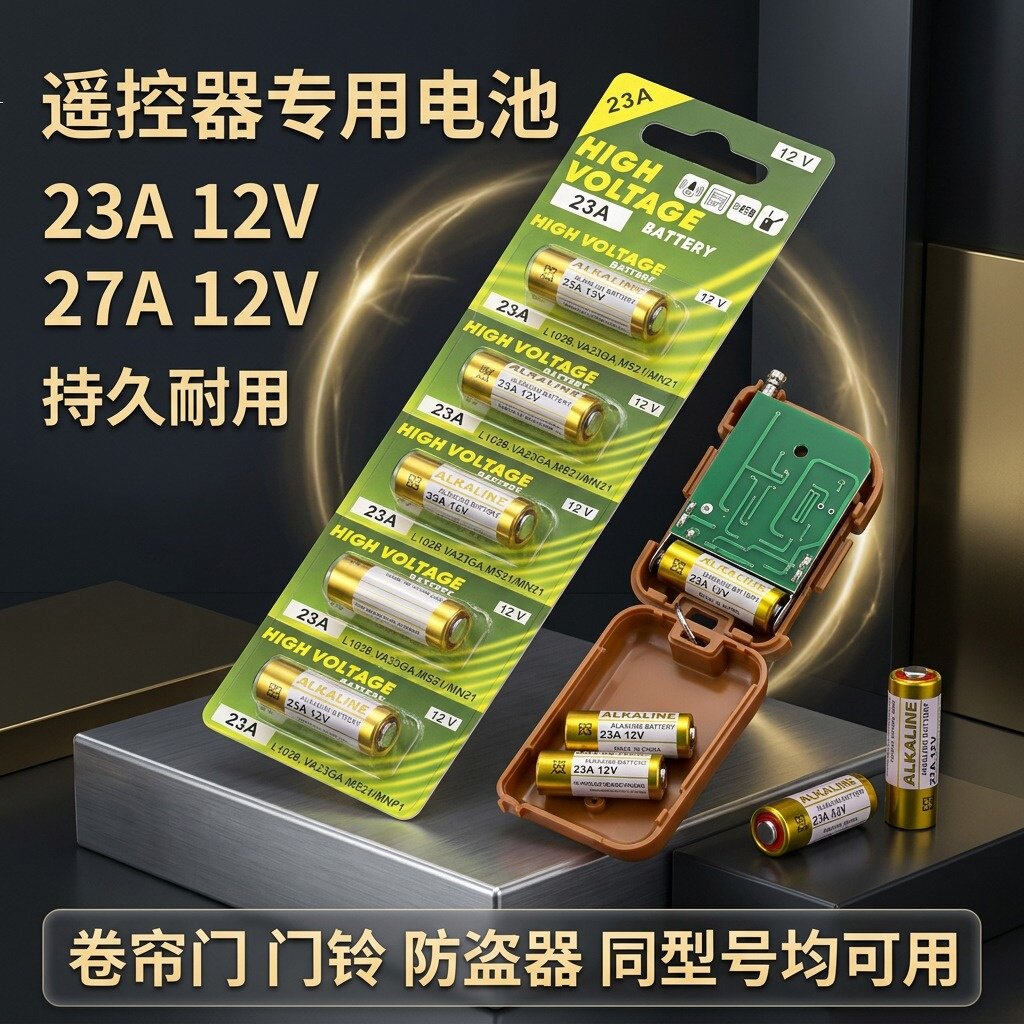 23A/27A12V电动车遥控器电池