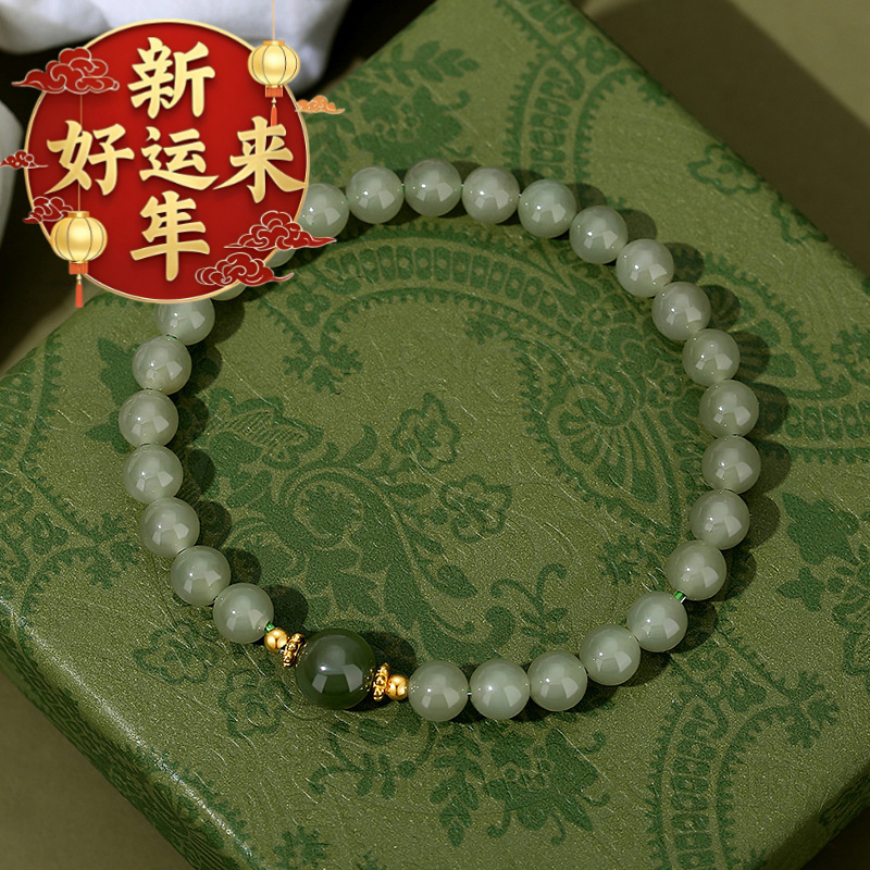 【新年好运来】实拍天然和田玉手