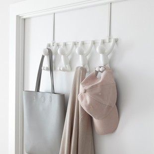 umbra挂钩创意可爱挂衣钩壁挂墙壁门上门背后挂衣架一排长条门后