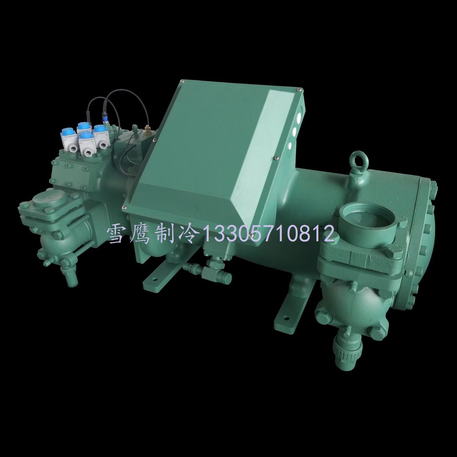 厂部直供雪鹰大型低温螺杆制冷压缩机HSN8571-125/BLG125Z-410