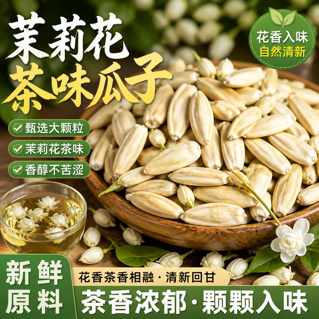 央妈推荐！超级好吃茶香味炒瓜子