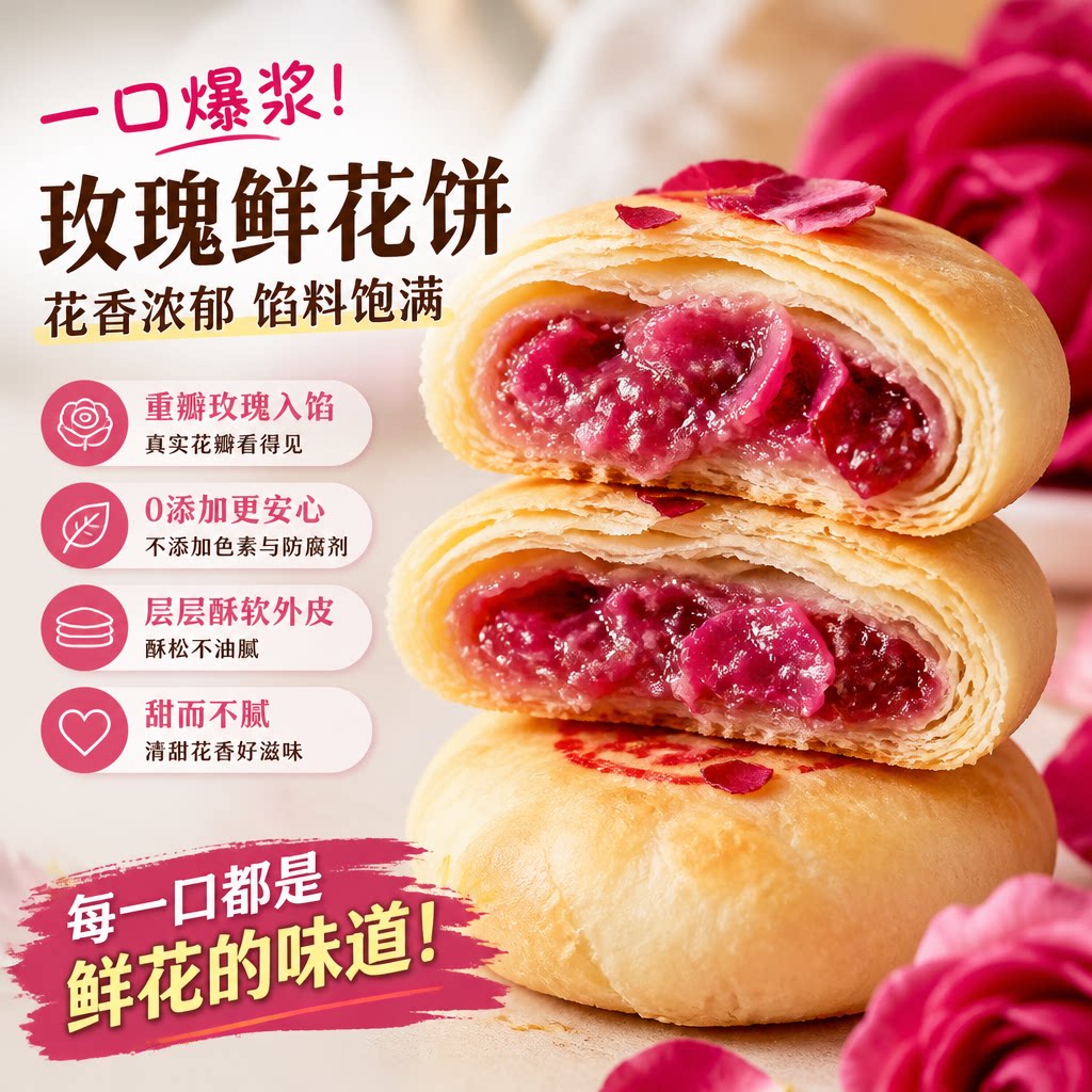 全网热销100万份云南特产鲜花饼