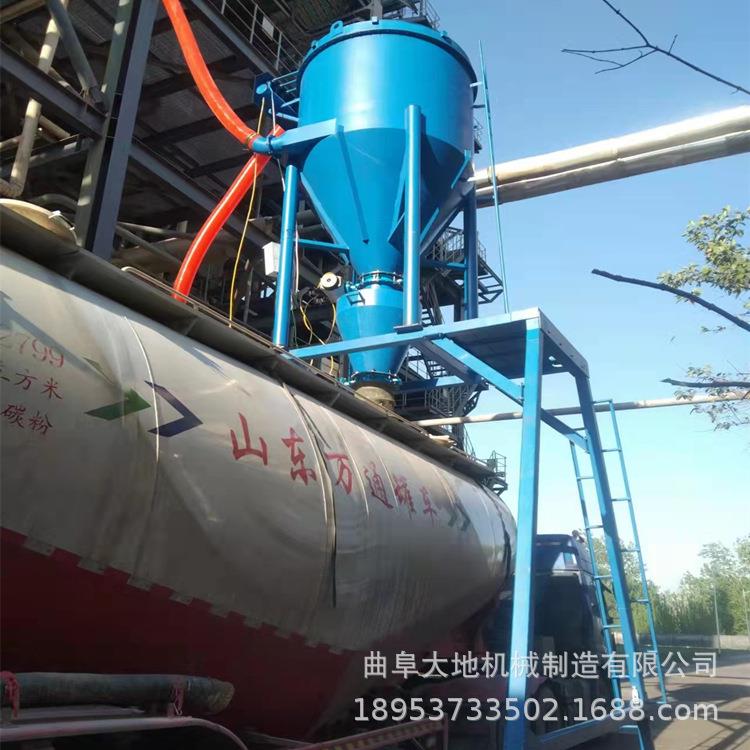 自吸式气力输送机水泥清库负压吸灰机粉煤灰装罐车气力输送机