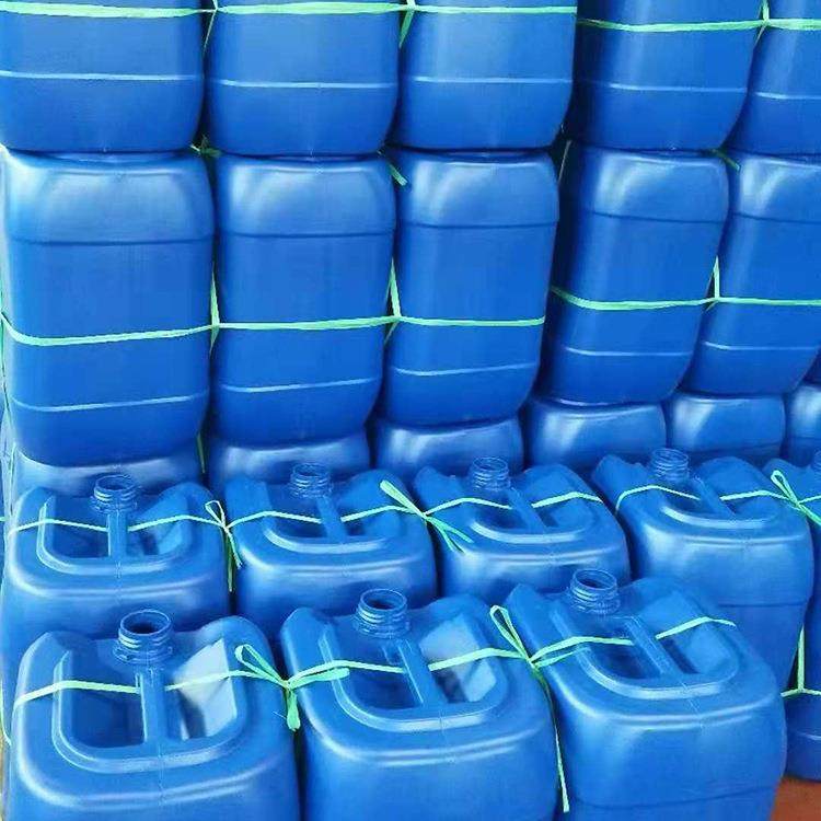蓝色pe方桶耐酸碱全新料25KG塑料桶耐摔化工桶堆码桶厂家供应