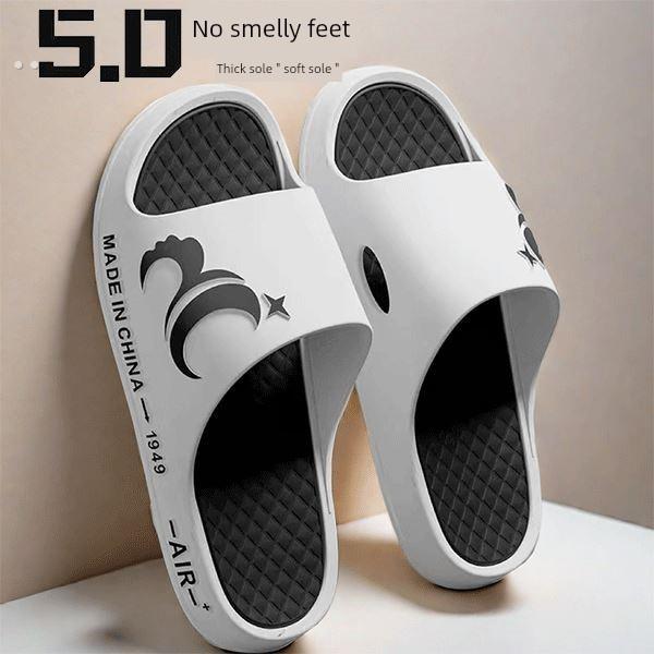 拖鞋男士韩版夏外穿软底居家用耐磨室内浴室凉拖男
