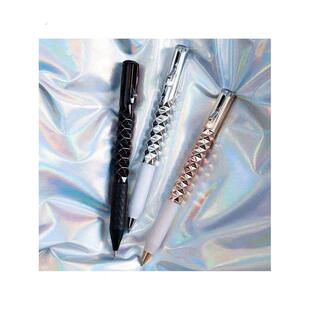 几何菱形ins高颜值笔菱动中性笔解压强迫症变形黑色创意玩具速干