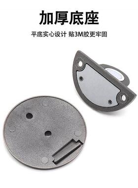 地吸免打孔两用室内隐形黑色地板吸防撞强磁门挡器地装门阻器灰色