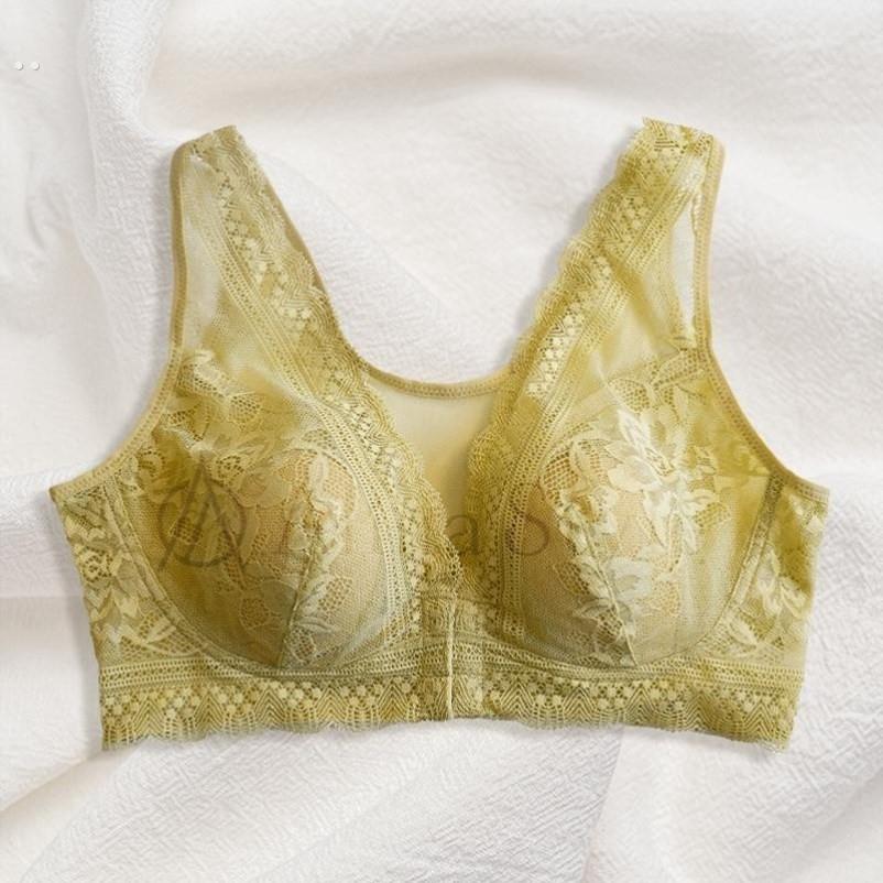 25年新款空气感前开 扣兔耳朵bra内衣女蜂巢内杯-1