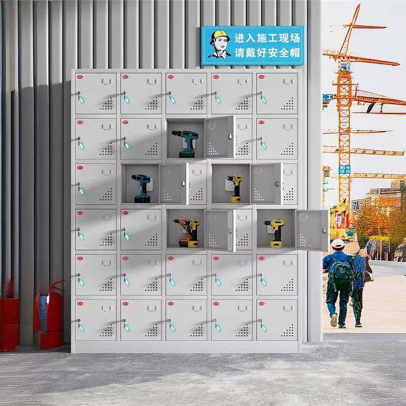电动工具充电柜工地对讲机平板充电柜记录仪锂电池电钻手机充电柜