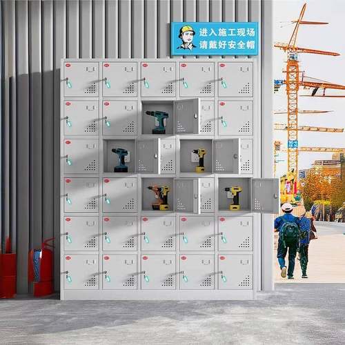 电动工具充电柜工地对讲机平板充电柜记录仪锂电池电钻手机充电柜