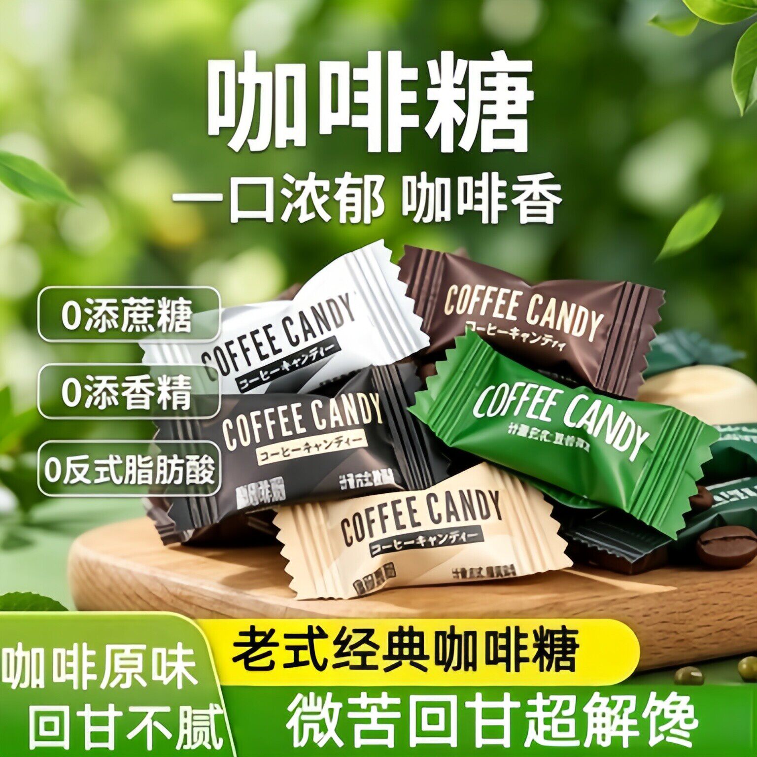 胖超市东来咖啡糖无糖0脂官方旗舰店正品特浓提神原装进口年货