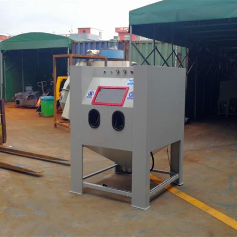 烟斗喷砂机箱式喷砂机除锈氧化喷砂机板材不规则型材喷砂机
