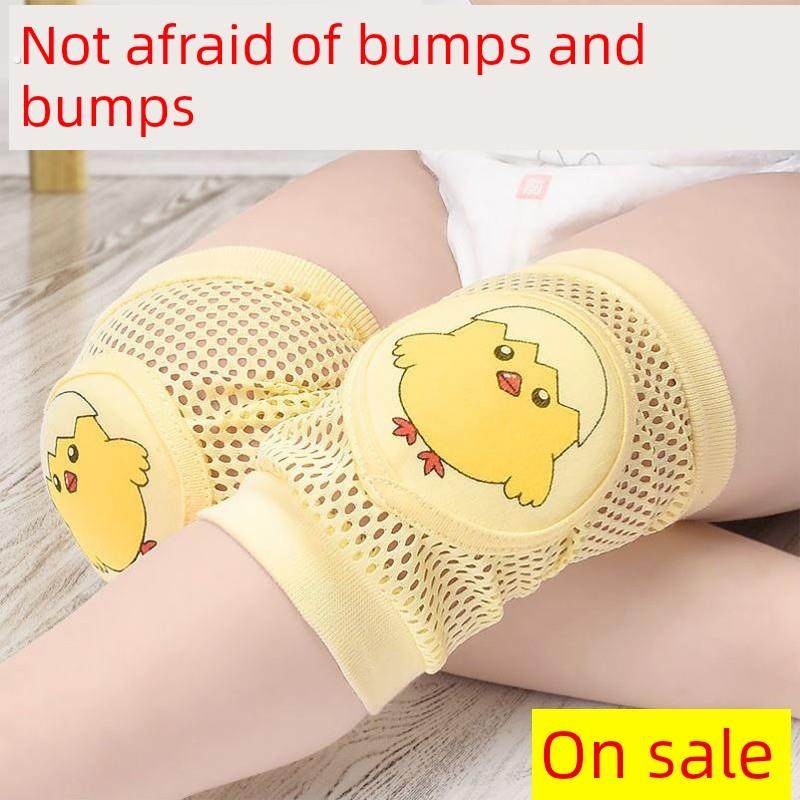 宝宝护膝婴儿幼儿夏季学步爬行护膝套透气小孩防摔儿童护肘怀炉套