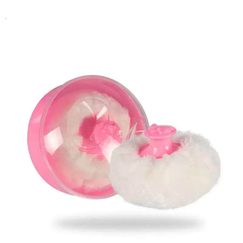 爽身粉扑盒装纯绒毛扑新生儿粉扑宝宝婴儿专用绒毛粉扑痱子粉扑