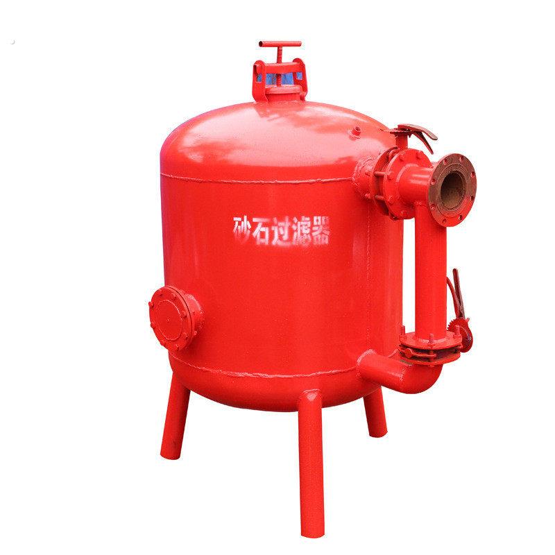 钢制砂石过滤器 农用钢制砂石过滤器 滴喷灌首部过滤自动冲洗设备