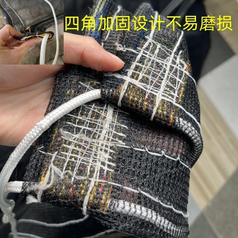 货车盖车的篷布网货车苫盖网渣土车封车网防尘拉纸网黑色耐晒耐磨图片