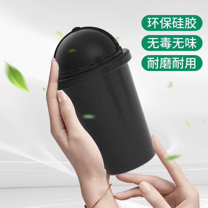 多功能车载垃圾桶迷你垃圾杯带盖垃圾筒前排用垃圾收纳桶储物杯