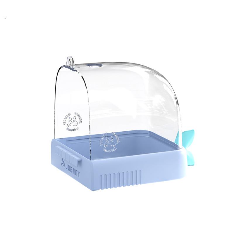 鹦鹉洗澡盆专用大号盒玄凤浴盆小虎皮玩具八哥鸟笼配件用品大全