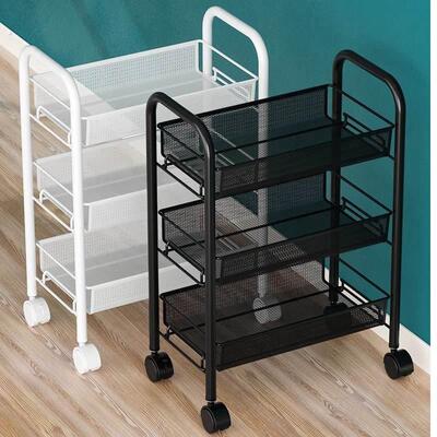 画室置物架水粉画油画颜料调色工具推车美术生写生便捷式多功能架