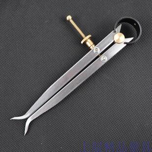 上驭 铜配件弹簧内卡规 外卡钳 圆规 间距规 分规 画 划线 线规