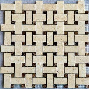 法式复古小花砖卫生间厨房浴室阳台花园地板砖院子瓷砖防滑耐磨