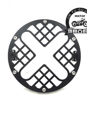 W00WW大灯网罩灯网 复古改装大灯保护网罩栅格灯罩