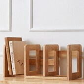 可伸缩书立架大号生用桌上书架书立书靠书夹高中生创意