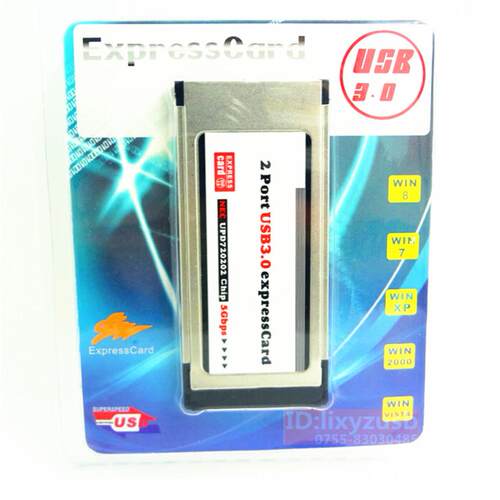 笔记本USB30双口扩展卡NEC二代34