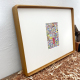 圆角相框柚木画框定做打印照片裱框新中式 框架定相片框