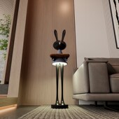 奶油风装 兔子网红落地氛围灯 饰客厅沙发卧室床头立式