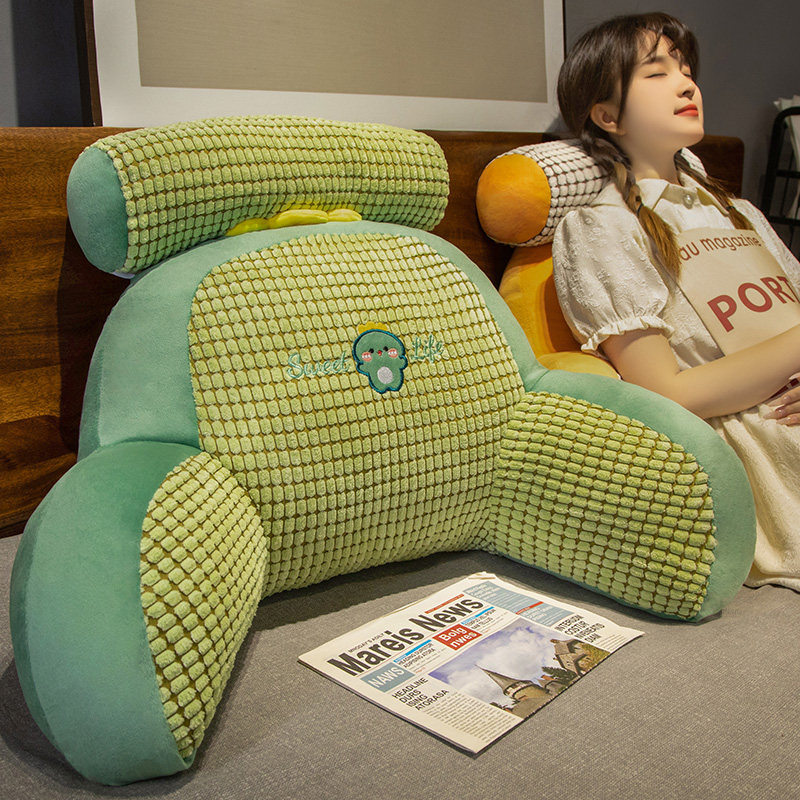 豆豆绒床头靠垫软包靠枕玩靠背枕软包宿舍床上看书沙发护腰垫,居家布艺,床头靠垫,淘宝优惠券,粉丝福利购,淘宝优惠卷