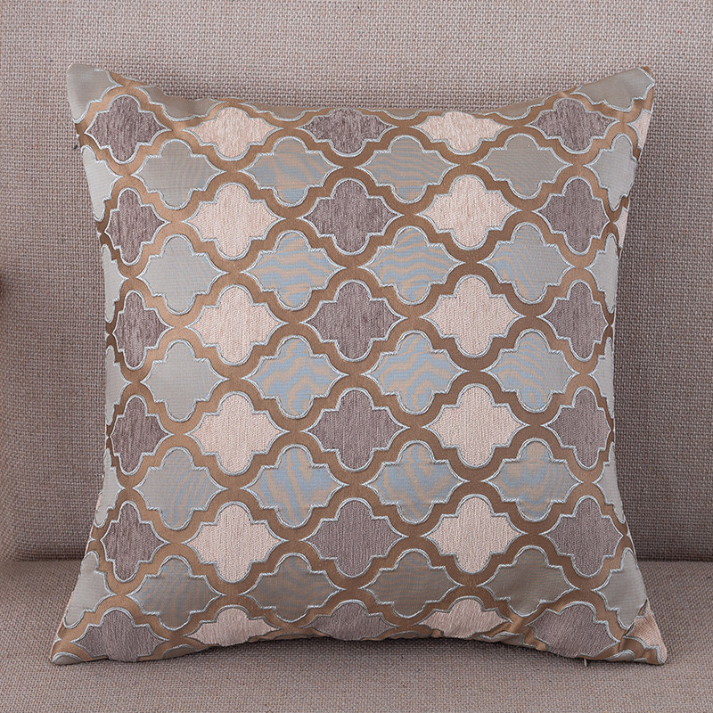 欧式抱枕套不含芯简约现代沙发靠垫靠背飘窗装饰卧室床头靠枕腰枕