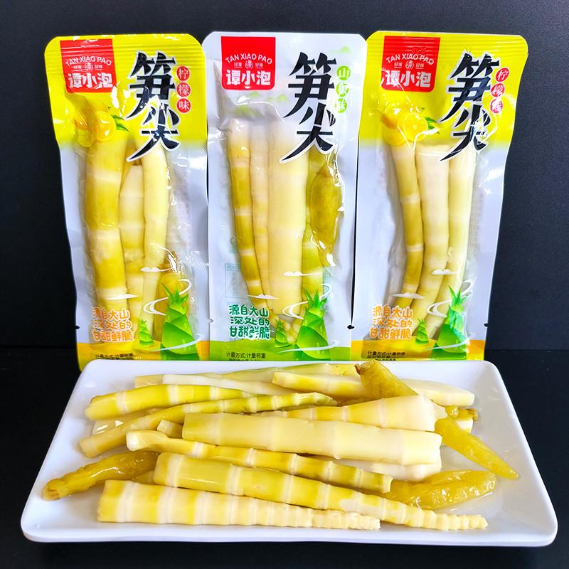 新货笋尖泡椒脆笋开袋即食