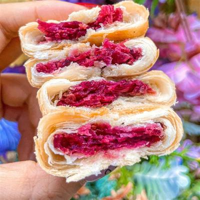 。花满楼鲜花饼玫瑰鲜花饼