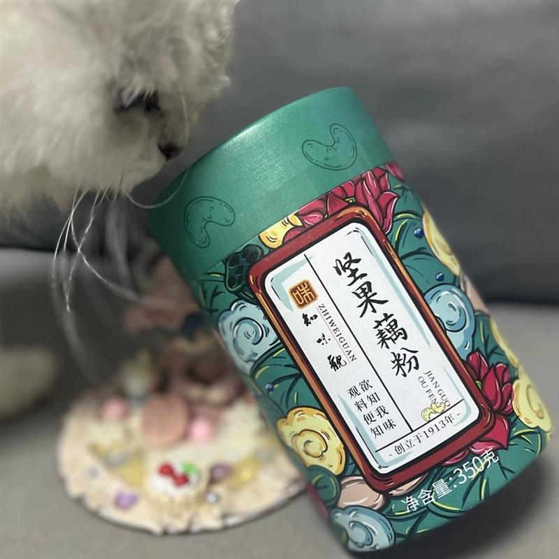 。坚果藕粉正品杭州特产西