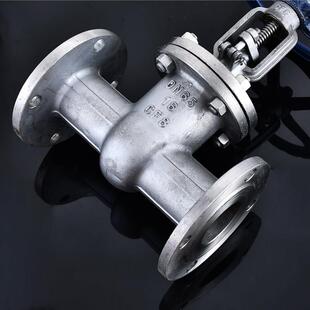 304/316L不锈钢法兰闸阀Z41W-16P明杆高温蒸汽导热油阀门dn100 80