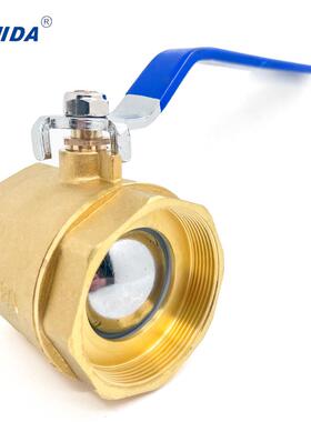 志大铜球阀 内螺纹大口径铜阀门加厚 2.5寸 3寸 4寸 DN65 80 100