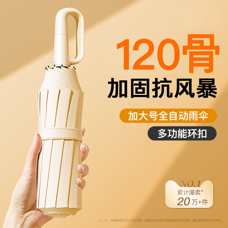 雨伞2026新款男女两用防晒紫外线大太阳伞折叠遮晴雨全自动大图片