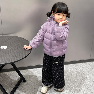 2025冬季新款儿童女童韩系羽绒服